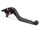 OEM Style MRLBL166BK CNC Aluminum Racing Motorcycle Adjustable Brake Extendable Lever 1 Piece Black F14