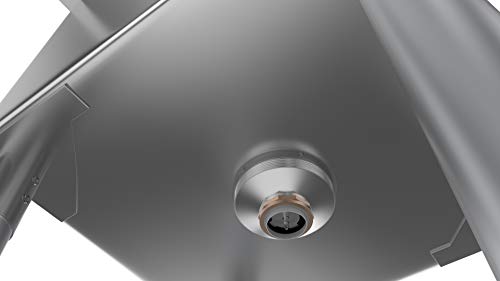 KoolMore 1 Compartment Stainless Steel NSF Commercial Kitchen Prep & Utility Sink with Drainboard - Bowl Size 15" x 15" x 12" - Thumbnail 7