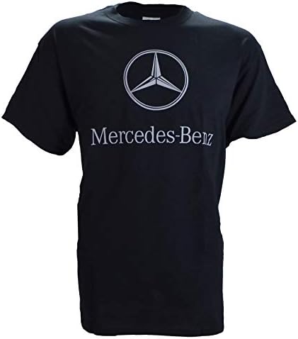 Mercedes Benz Logo on a Black T Shirt