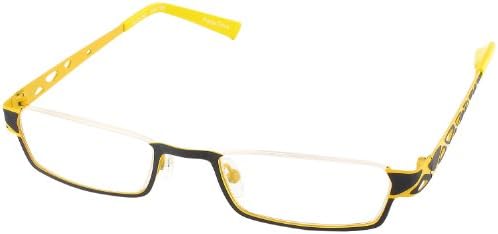 Goo Goo Eyes 726 Single Vision Half Frame Designer Reading Glasses, Banana Boat, +2.25