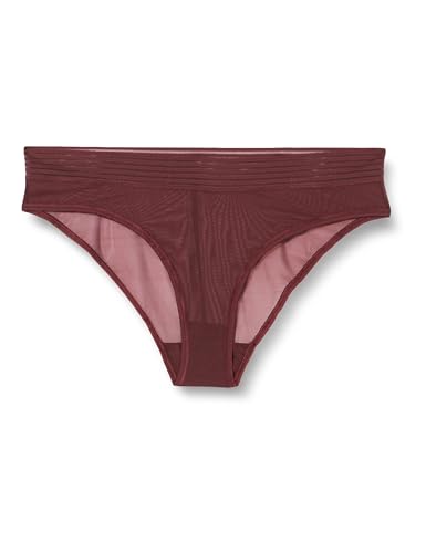 Triumph Donna Tempting Sheer Highleg Tai, Briefs, Decadent Chocolate, XS
