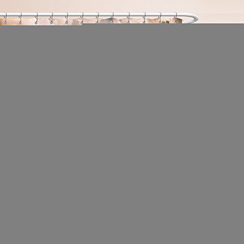 Click Here to See More Images Nalahome Bath Suit: Showercurtain Bathrug Bathtowel Handtowel Nature Saturated Nature Photo of Cloudy Storm Sky and Rocky River Image Eggshell Caramel Olive Green