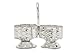 Shubhkart Silver Plated Haldi Kumkum Holder/Stand Set for Puja, Home, Office Decor, Diwali Gift, Rakshabandhan, Festive Gift (Pack of 3, Small)