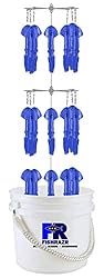 Fish Razr FR371 Bucket Dredge 9" Squid Blue Sparkle