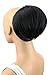 PRETTYSHOP Up Do Hair Bun Topknot Knot Scrunchy Scrunchie Hair Piece Pony Tail Draw String Elegant Lovely Div. Colours (black brown 3 HD10)