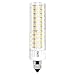 Dimmable E11 Bulbs 9 Watt 1105lm 110v 120v Warm White 3000K 100W Halogen Replacement JD T4 E11 Mini Candelabra Base Fan Light Bulb 1 Packs