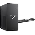 HP Victus 15L Gaming Desktop PC, AMD Ryzen 5 5600G, AMD RX6400, 8GB RAM, 512GB SSD, Mica Silver, Windows 11 Home, TG02-0013w