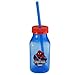 Marvel Spiderman Kids Milk Bottle with Lid and Straw, 10 Oz
