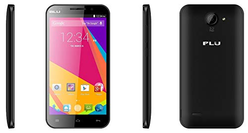 BLU Dash XL - 5.5" US GSM Unlocked Smartphone - 8GB 1GB RAM - Black (Certified Refurbished)