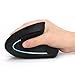 Lekvey Ergonomic Mouse, Wireless Mouse 2.4 GHz Optical Vertical Wireless Mice : Levels 6 Buttons, for Laptop, PC, Computer, Desktop, Notebook etc, Black