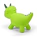 EVERICH TOY Kids Dinosaur Bouncy Animal Toys, Inflatable Triceratops Bouncer, Ride on Bounce Hopper, Indoor Outdoor Activity Birthday Gift for 18 Months 2 3 4 Years Old Boys