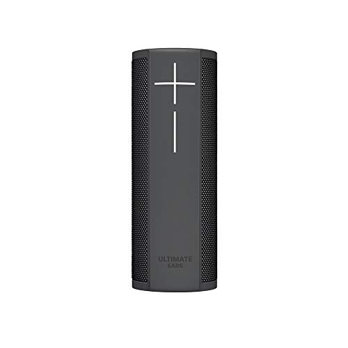 Ultimate Ears BLAST Enceinte portable Wi-Fi / Bluetooth avec système de commande vocale en mode mains-libres Amazon Alexa (étanche) – Graphite Noir