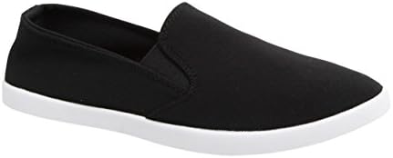 SHOEVIBE Shoe Vibe Becca Womens Casual Original Canvas Slip-On Sneaker