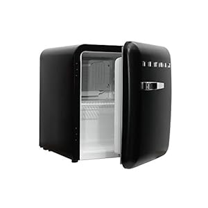 Teknix-T46RB-Black-Retro-Table-Top-Fridge Teknix T46RB Black Retro Table Top Fridge
