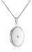 Sterling Silver Diamond-Accent Oval Locket, 18