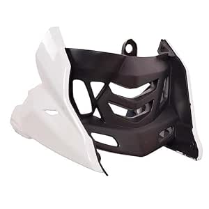 GadiParts Bike Engine Guard White for TVS Apache RTR,BS6 White ...