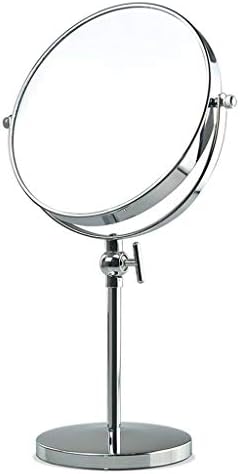 LIXHZJ Vanity Mirror, Dressing Table Makeup Mirror with 3X 5X 7X 10x Swivel Table Magnifying Mirror with Zoom Hd Dresser Mirror Makeup Silver