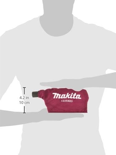 Makita 122548-3 Dust Bag, Schwarz / Blau - Image 4