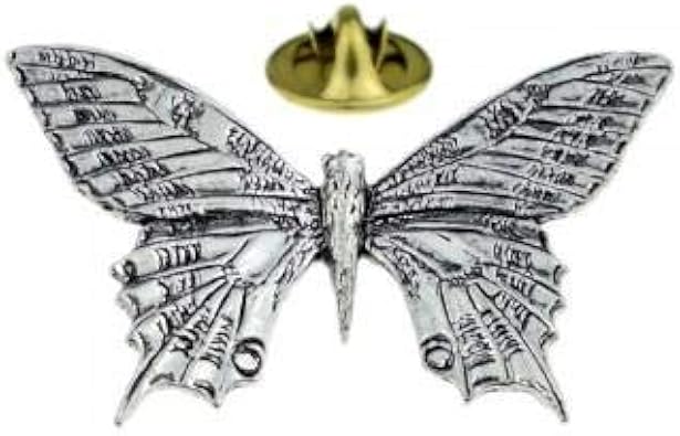 Spilla A Forma Di Farfalla Con Coda Di Rondine In Peltro Inglese A Coda Di Rondine Amazon It Gioielli