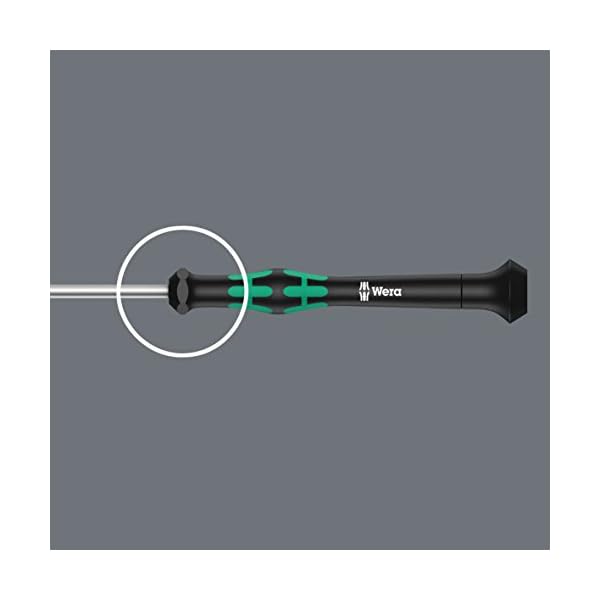 Wera 2035 Elektroniker-Schlitzschraubendreher, 0,40 x 2 x 40 mm, 05118005001 – Bild 3