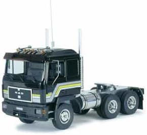 Wedico RC MAN Truck – 1/14.5 Scale Kit aluminium die-cast, aluminium metal sheets and plastic components - BLACK