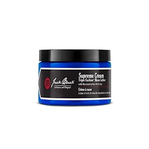 JACK BLACK Supreme Cream Triple Cushion Shave Lather