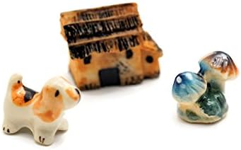 PertidMini Dollhouse Landscape Ornament Animals Figurines Fairy Garden Bonsai Décor No.Mini25