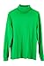 Men's 100% Interlock Knit Combed Cotton Super-Soft Euro Design Ski Casual Turtleneck Pullover