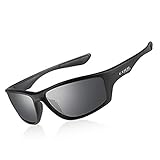 CoolChange Polarized Sports Sunglasses TR90 Lightweight Frame|UV400 Protection|Ergonomic Fit Sport Glasses for Men Women