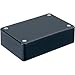 Hammond 1591MBK Black Flame Retardant ABS Plastic Project Box -- Inches (3.3