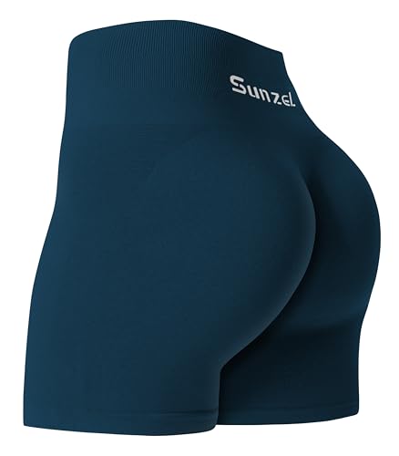 Sunzel Women's Seamless Waisted Butt Lifting Biker