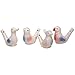 Streamline Imagined Porcelain Bird Water Whistles, set of 4