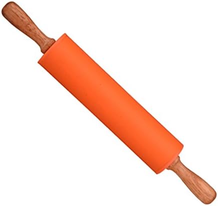 めん棒 シリコン製 うどん ローリングピン 麺棒そば 通信販売 料理屋用 粘くない お菓子作り そば 抗菌 伸ばし棒 餃子 手作り ガス抜き 4色セット Orange めん棒 シリコン製 うどん ローリングピン 麺棒そば 通信販売 料理屋用 粘くない お菓子作り そば 抗菌 伸ばし棒 餃子 手作り ガス抜き 4色セット Orange