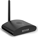 Besign BE-TX Long Range Bluetooth Transmitter for TV, Paired with Bluetooth Headphones, Speakers or Receivers, No Bluetooth Link with Smart Phones, Tablet, or PC, Support Optical, Coaxial & 3.5mm