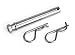 LFPartS 5/8 Inches Diameter Stainless Steel Trailer Hitch Pin Keeper Grip Clip Kit Fits 2