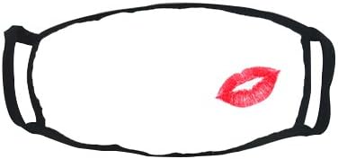 Love Sports Outdoor Protective Cotton Face Mouth Mask Muffle Suitable for Adults(Sexy Lips)