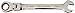 GEARWRENCH 12 Pt. Flex Head Ratcheting Combination Wrench, 13mm - 9913D