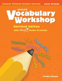 Sadlier Vocabulary Workshop Level Orange Enriched Edition