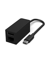 Adaptador de Microsoft Surface USB C a Ethernet y USB 3.0