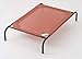 Coolaroo Original Elevated Dog Bed - Breathable Off-The-Ground Pet Bed with Cooling Fabric, Joint Relief & Moisture-Resistant Fabric, 100% Recyclable, Easy Clean, Terracotta, Small
