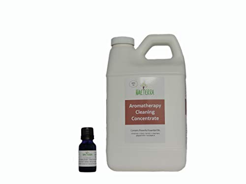 64 Oz Naeterra Brand 4 Thieves Aromatherapy Cleaning Concentrate - Plus 10ML Naeterra Brand 4 Thieves Oil