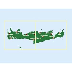 Crete 1:150 000 FB Map (English and German Edition)