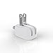 AC Power Adapter US Wall Folding Plug Duck Head (2 Pack), SEOYO Charge Adapter US Standard Plug Duck Head for MacBook Pro/MacBook Air/Mac iBook/iPhone/iPod/etc.（White）