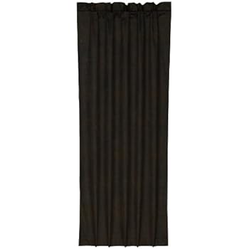 Amazon Com Hiend Accents Western Faux Leather Curtain Home Kitchen