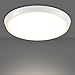 GetInLight 9 Inch Flush Mount LED Ceiling Light with ETL Listed, Soft White 3000K, Matte White Finish, IN-0302-3-WH