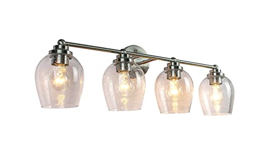 Aspen Creative 62335-08-4, Bathroom Vanity 4 Lights Fixture, 29-1/2" W x 9-3/4"…