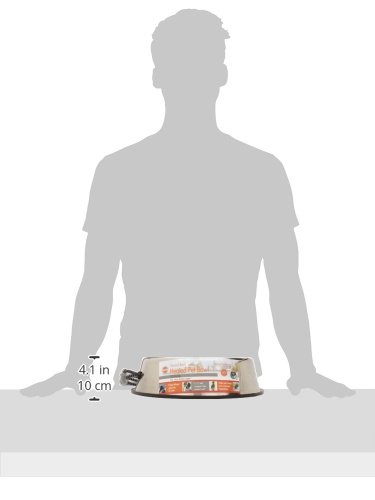 K&H Manufacturing Thermal-Bowl Stainless Steel 120 Oz. 25 Watts