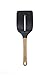 Epicurean Gourmet Series Utensils, Large Turner, Natural/Black Nylon