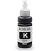 Topcolor 4x 70 Milliliter Compatible Refill Bottle Ink Replacement for 664 T664 Work for Printer Expression Ecotank ET-2550 ET-4550 ET-2500 ET-4500 ET-2650 ET-3600 ET-16500