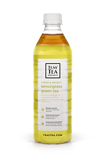 Teas' Tea Unsweetened Lemongrass Green Tea 16.9 Ounce (Pack of 12) Organic Zero Calories No Sugars No Artificial Sweeteners Antioxidant Rich High in Vitamin C - Thumbnail 5